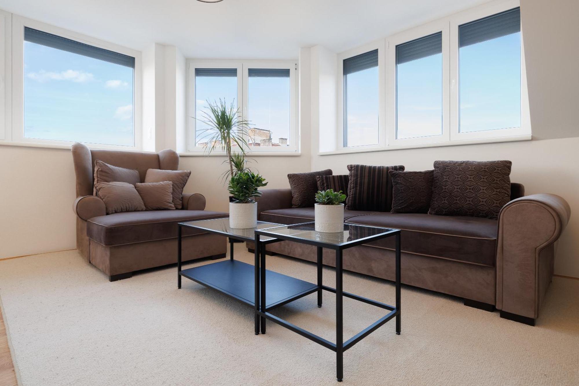 Symphony Apartments 40 - Modern Loft With Terrace And Grill In Central Location 维也纳 外观 照片